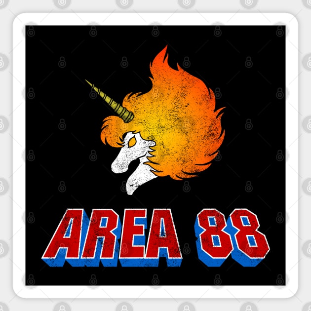 Area 88 - ENG title Magnet by CCDesign